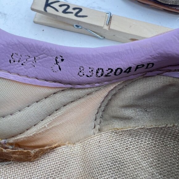 Vintage Nike Training Women Size 8 Light Purple Suede Sneakers Made in Taiwan - Picture 10 of 12